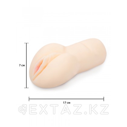 Браззерс - вагина-мастурбатор из био-кожи, 17х7 см Телесный от sex shop Extaz фото 2