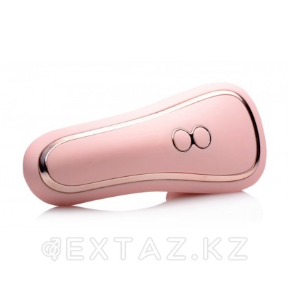 Inmi Vibrassage Fondle Vibrating Clit Massager - клиторальный массажер 12.7х5.8 см Розовый от sex shop Extaz фото 3