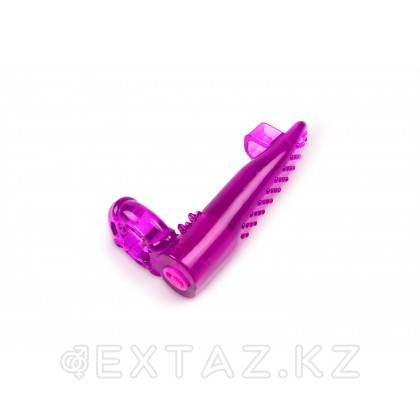 Браззерс - рельефная насадка на член, 9х2.5 см. Фиолетовый от sex shop Extaz фото 3