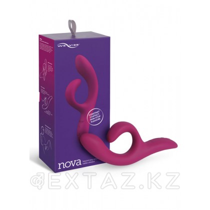 We-Vibe Nova 2 - усовершенствованный вибратор-кролик, 22х4 см Бордовый от sex shop Extaz фото 13