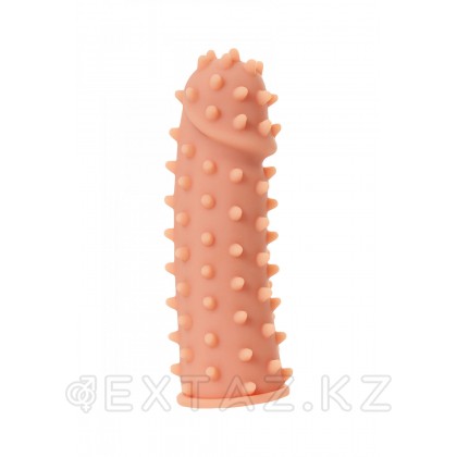 Насадка на член со стимулирующим рельефом Kokos Extreme Sleeve 03 размер M, 14.7 см Телесный от sex shop Extaz фото 2