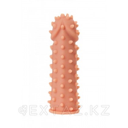 Насадка на член со стимулирующим рельефом Kokos Extreme Sleeve 03 размер M, 14.7 см Телесный от sex shop Extaz фото 3
