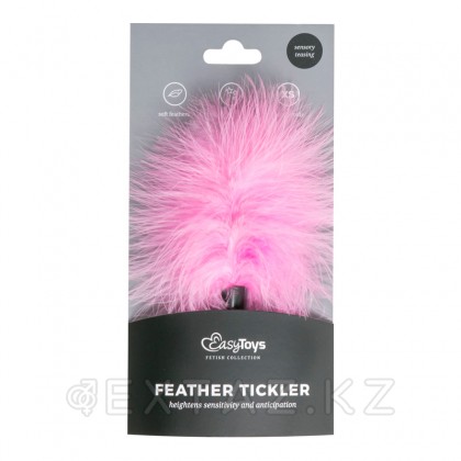 Easytoys small tickler - маленькая щекоталка Розовый от sex shop Extaz фото 4