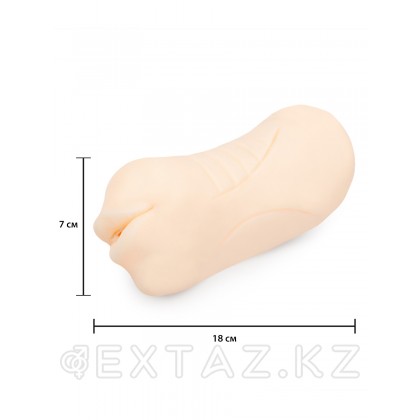 Браззерс - мастурбатор, 18х7 см Телесный от sex shop Extaz фото 4