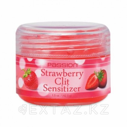 Passion Strawberry Clit Sensitizer, гель для стимуляции клитора, 45.5 гр. от sex shop Extaz фото 3