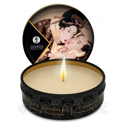 Массажная свечка с разными ароматами Massage Candle (Shunga), 30 мл. Ваниль от sex shop Extaz фото 4