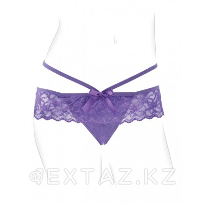 Вибропуля на пульте ДУ и трусики Fantasy For Her Crotchless Panty - Pipedream Фиолетовый от sex shop Extaz фото 2