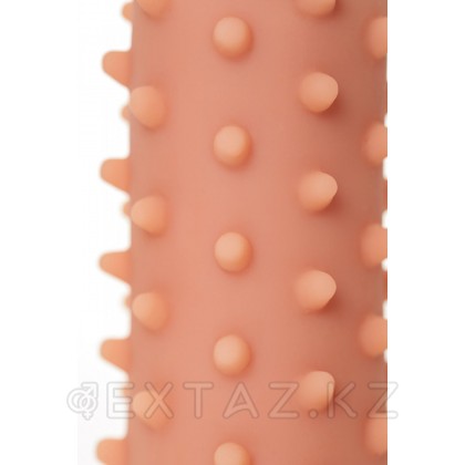 Насадка на член со стимулирующим рельефом Kokos Extreme Sleeve 03 размер M, 14.7 см Телесный от sex shop Extaz фото 4