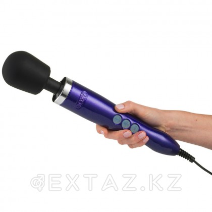 Doxy Die Cast Wand Massager - вибромассажер с алюминиевым корпусом, 34х6.1 см Фиолетовый от sex shop Extaz фото 11