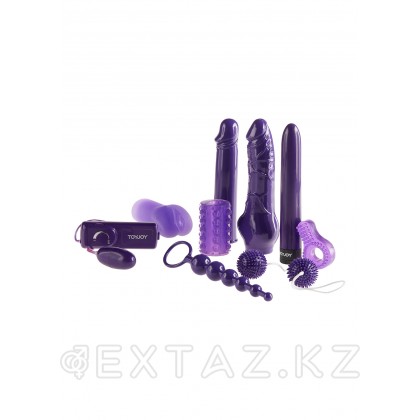 Любовный набор Mega Purple Sex Toy Kit от sex shop Extaz