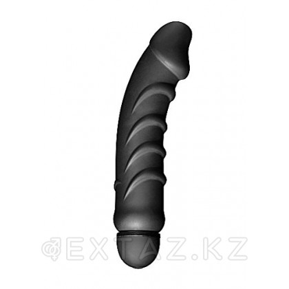 Ребристый анальный вибратор, 24 см - Tom of Finland Черный от sex shop Extaz