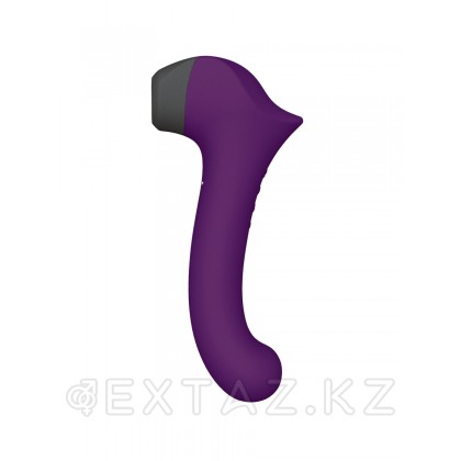 Мистер Факер Caldo - вакуумный клиторальный стимулятор с подогревом, 19х3 см Фиолетовый от sex shop Extaz фото 4