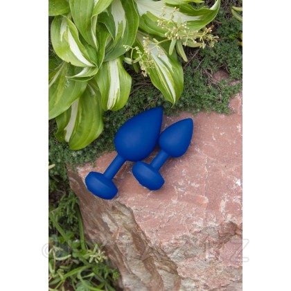 Маленькая дизайнерская анальная пробка с вибрацией Gvibe Gplug 8 см (ex. Fun Toys) Ярко-синий от sex shop Extaz фото 3
