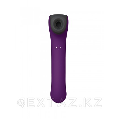 Мистер Факер Caldo - вакуумный клиторальный стимулятор с подогревом, 19х3 см Фиолетовый от sex shop Extaz фото 3