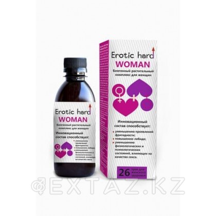 Erotic hard WOMAN - вытяжка из лекарственных растений для повышения либидо и сексуальности, 250 мл от sex shop Extaz фото 2