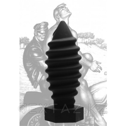 Анальная пробка с ребрами Tom of Finland, 22 см Черный от sex shop Extaz фото 4