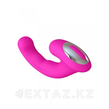 Мистер Факер Amante - вибратор+сосалка 2в1, 17.8x4 см Розовый от sex shop Extaz фото 2