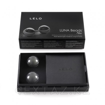 Luna Beads Noir (LELO) - Вагинальные шарики, 2,9 см (черный) от sex shop Extaz фото 5