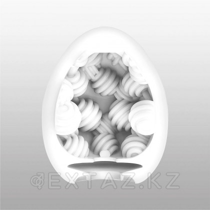 Tenga Easy Beat Egg Sphere Яйцо-мастурбатор, 6х5 см Белый от sex shop Extaz фото 3