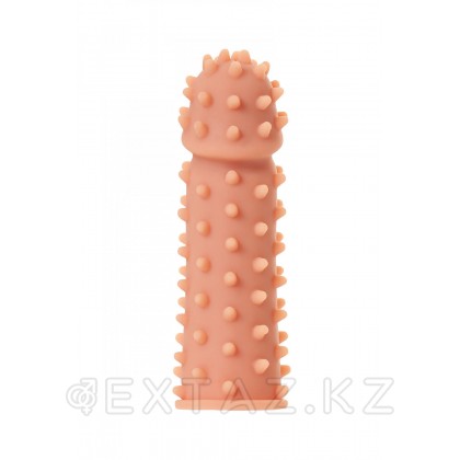Насадка на член со стимулирующим рельефом Kokos Extreme Sleeve 03 размер M, 14.7 см Телесный от sex shop Extaz фото 7