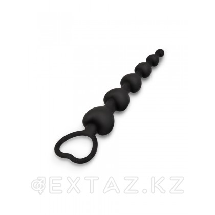 Браззерс - Анальная елочка - 15х3.3 см (чёрный) Черный от sex shop Extaz фото 2
