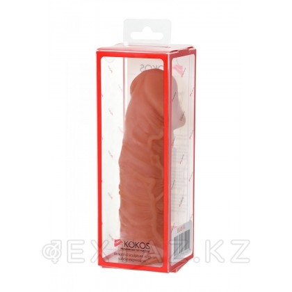 Реалистичная насадка на член Kokos Extreme Sleeve 05 размер M, 14.7 см Телесный от sex shop Extaz фото 6