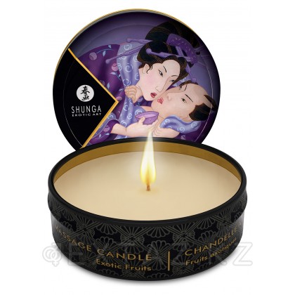 Массажная свечка с разными ароматами Massage Candle (Shunga), 30 мл. Клубника от sex shop Extaz фото 2