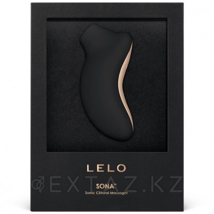 Lelo Sona - Звуковой массажер для клитора, 11.5 см (чёрный) от sex shop Extaz фото 3