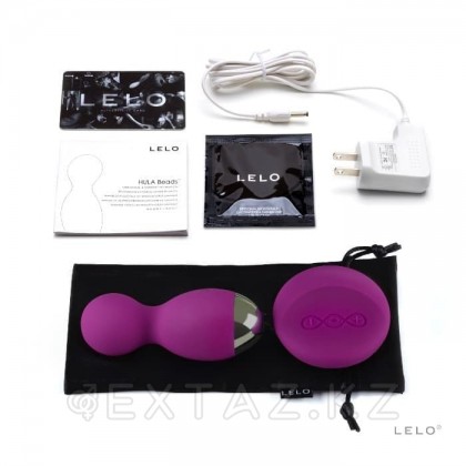 Вагинальные шарики с вибрацией Lelo Hula Beads D 3 см, черный от sex shop Extaz фото 7