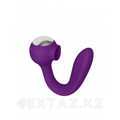 Мистер Факер Drago - универсальный вибратор с язычком, 18.3х4 см Фиолетовый от sex shop Extaz фото 13