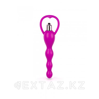 Браззерс - Анальная елочка с вибрацией, 14х3.5 см Розовый от sex shop Extaz фото 4