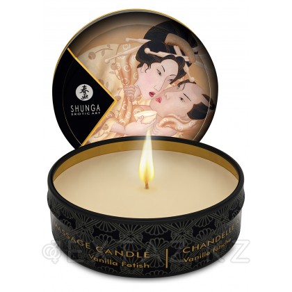Массажная свечка с разными ароматами Massage Candle (Shunga), 30 мл. Ваниль от sex shop Extaz фото 6