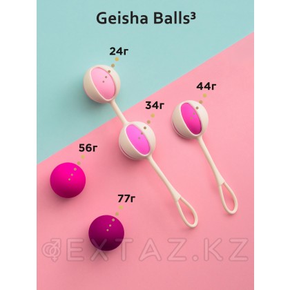 Вагинальные шарики Geisha Balls 3, 17х3 см от sex shop Extaz фото 5