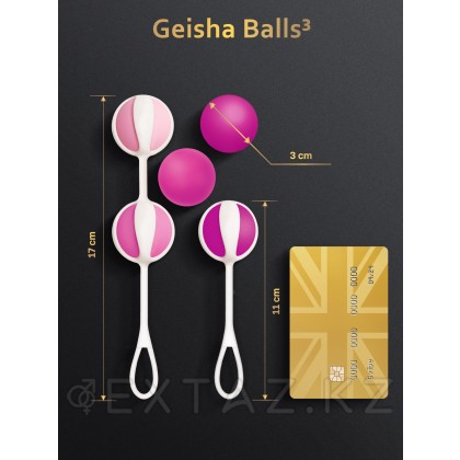 Вагинальные шарики Geisha Balls 3, 17х3 см от sex shop Extaz фото 9