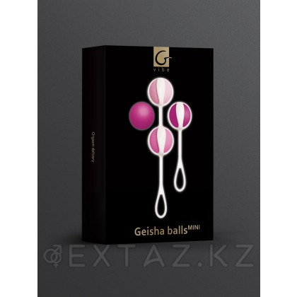 Вагинальные шарики Geisha Balls Mini, 14х2.2 см от sex shop Extaz фото 11