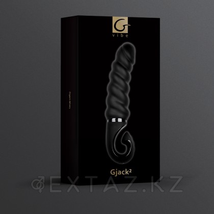Gvibe Gjack 2 - Анатомический витой вибратор, 22х3.7 см от sex shop Extaz фото 4