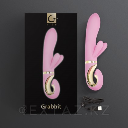 Gvibe Grabbit - Вибратор для клитора и точки G с тремя моторами, 22х3.5 см от sex shop Extaz фото 4
