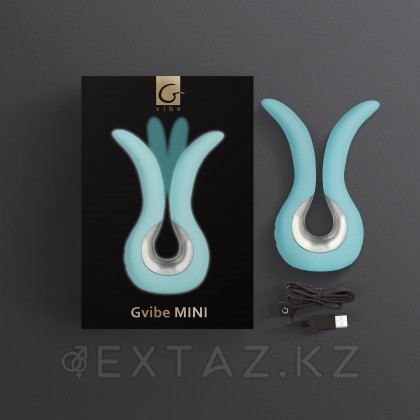 Gvibe Mini Tiffany Mint Gift Box - Вибратор, 10,5 см (мятный) от sex shop Extaz фото 4