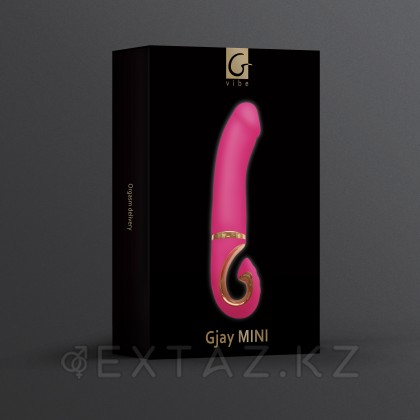 Gvibe Gjay Mini - Эргономичный вибратор из самого реалистичного материала, 19х3.5 см от sex shop Extaz фото 2