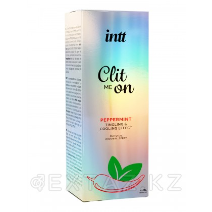 Intt Clit Me On Peppermint - Охлаждающий жидкий вибратор для клитора с мятным вкусом, 12 мл от sex shop Extaz фото 7