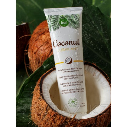 Intt Coconut Lubrificante - веганский лубрикант на водной основе с кокосовым вкусом, 100 мл от sex shop Extaz фото 5