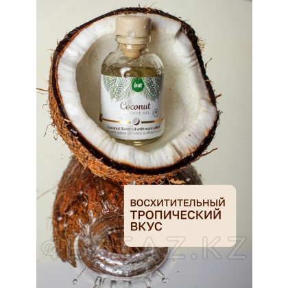 Intt Coconut Massage Gel - Массажный гель с согревающим эффектом и вкусом кокоса, 30 мл от sex shop Extaz фото 7