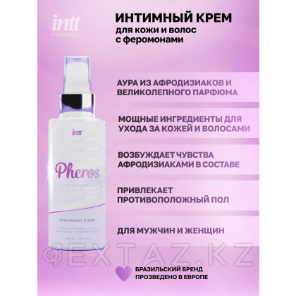 Intt Pheros Fantasy - Интимный крем для кожи и волос с феромонами, 100 мл от sex shop Extaz фото 3