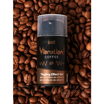 Coffee - Жидкий интимный гель с эффектом вибрации, 15 мл от sex shop Extaz фото 3