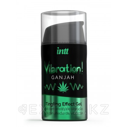 Intt Vibration Ganjah - Жидкий интимный гель с эффектом вибрации, 15 мл от sex shop Extaz фото 8