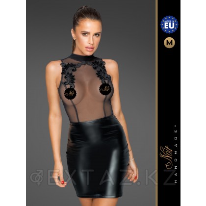 Noir Handmade - Захватывающее дух платье с тонкой вышивкой, M (черный) от sex shop Extaz фото 2