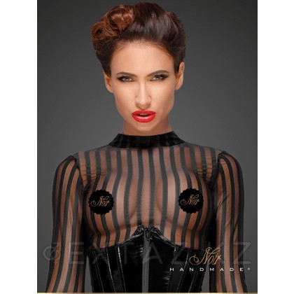 Noir Handmade - Классическое платье из эластичного фатина, S (черный) от sex shop Extaz фото 6