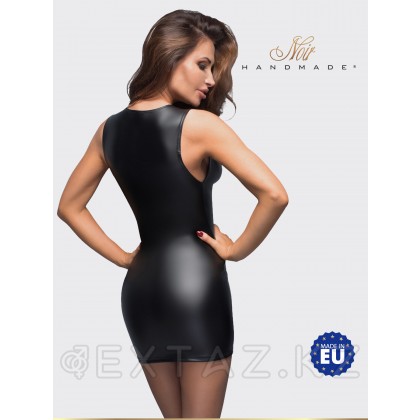 Noir Handmade Powerwetlook minidress - эротическое мини платье с кружевом, L (чёрный) от sex shop Extaz фото 4
