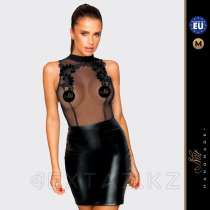 Noir Handmade - Захватывающее дух платье с тонкой вышивкой, M (черный) от sex shop Extaz