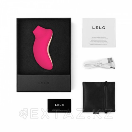 NEW! Звуковой стимулятор клитора Lelo - Sona 2, 11.5 см (розовый) от sex shop Extaz фото 4